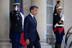 Emmanuel Macron Welcomes Malaysian Prime Minister - Paris RL