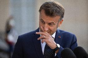 Emmanuel Macron Welcomes Malaysian Prime Minister - Paris RL