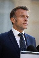 Emmanuel Macron Welcomes Malaysian Prime Minister - Paris RL