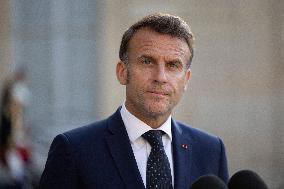 Emmanuel Macron Welcomes Malaysian Prime Minister - Paris RL