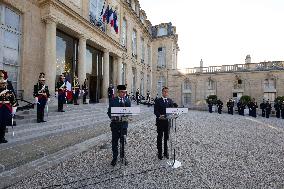 Emmanuel Macron Welcomes Malaysian Prime Minister - Paris RL