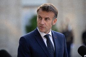 Emmanuel Macron Welcomes Malaysian Prime Minister - Paris RL