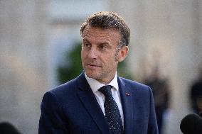 Emmanuel Macron Welcomes Malaysian Prime Minister - Paris RL