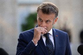 Emmanuel Macron Welcomes Malaysian Prime Minister - Paris RL