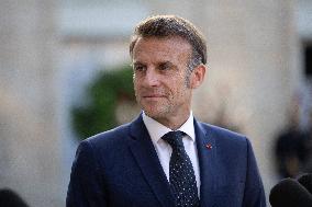 Emmanuel Macron Welcomes Malaysian Prime Minister - Paris RL