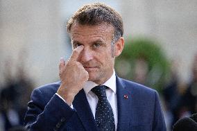 Emmanuel Macron Welcomes Malaysian Prime Minister - Paris RL