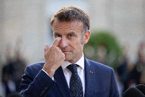 Emmanuel Macron Welcomes Malaysian Prime Minister - Paris RL
