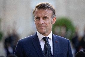Emmanuel Macron Welcomes Malaysian Prime Minister - Paris RL