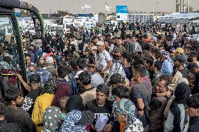 Afghan Immigrants Expelled From Iran - Herat