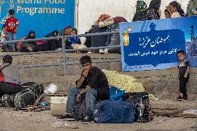 Afghan Immigrants Expelled From Iran - Herat
