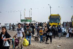 Afghan Immigrants Expelled From Iran - Herat