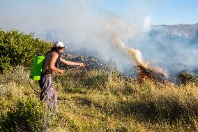 Izmir Wildfires - Turkey