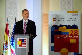 The King Presides The Opening of the Spain-US Forum - Santander