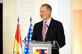 The King Presides The Opening of the Spain-US Forum - Santander