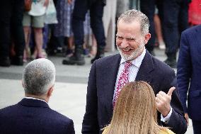 The King Presides The Opening of the Spain-US Forum - Santander