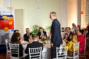 The King Presides The Opening of the Spain-US Forum - Santander