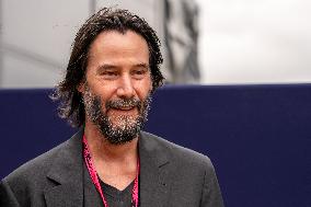 Keanu Reeves At F1 British GP - UK