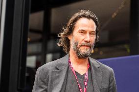 Keanu Reeves At F1 British GP - UK