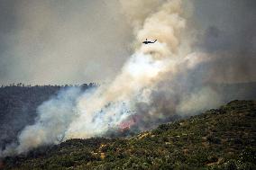 Izmir Wildfires - Turkey