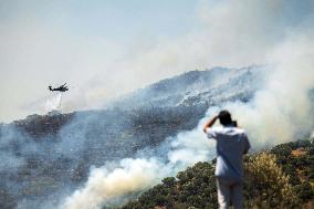 Izmir Wildfires - Turkey