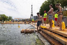 Opening day of the Grenelle Seine bathing site - Paris RL