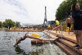 Opening day of the Grenelle Seine bathing site - Paris RL