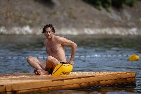 Opening day of the Grenelle Seine bathing site - Paris RL