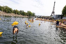 Opening day of the Grenelle Seine bathing site - Paris RL
