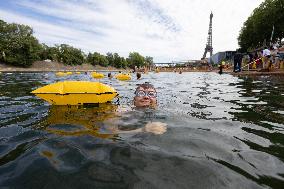 Opening day of the Grenelle Seine bathing site - Paris RL
