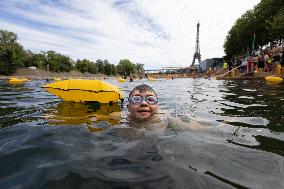 Opening day of the Grenelle Seine bathing site - Paris RL