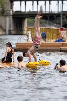 Opening day of the Grenelle Seine bathing site - Paris RL