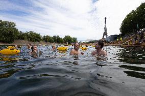 Opening day of the Grenelle Seine bathing site - Paris RL