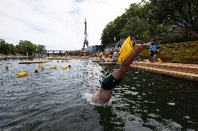 Opening day of the Grenelle Seine bathing site - Paris RL