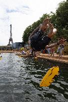 Opening day of the Grenelle Seine bathing site - Paris RL