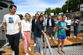 Opening Day Of The Grenelle Seine Bathing Site - Paris