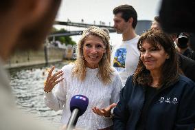 Opening Day Of The Grenelle Seine Bathing Site - Paris