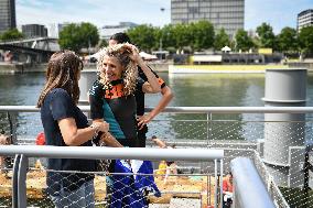 Opening Day Of The Grenelle Seine Bathing Site - Paris