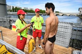 Opening Day Of The Grenelle Seine Bathing Site - Paris
