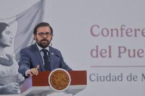 President Claudia Sheinbaum Holds Briefing - Mexico