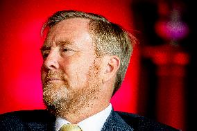 The King Celebrates Twenty Years Of The Young Academy - Amsterdam