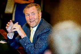 The King Celebrates Twenty Years Of The Young Academy - Amsterdam