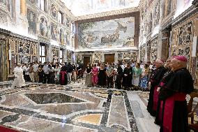 Pope Leo XIV Receives in Private Audience - Vatican