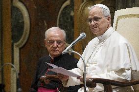 Pope Leo XIV Receives in Private Audience - Vatican