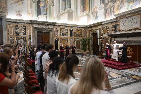 Pope Leo XIV Receives in Private Audience - Vatican