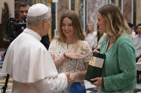 Pope Leo XIV Receives in Private Audience - Vatican