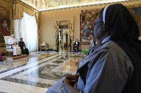 Pope Leo XIV Receives in Private Audience - Vatican