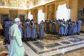 Pope Leo XIV Receives in Private Audience - Vatican