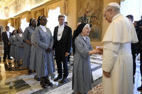 Pope Leo XIV Receives in Private Audience - Vatican