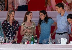 NO TABLOIDS -  Royals At The Longines Jumping International of Monte-Carlo