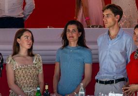 NO TABLOIDS -  Royals At The Longines Jumping International of Monte-Carlo